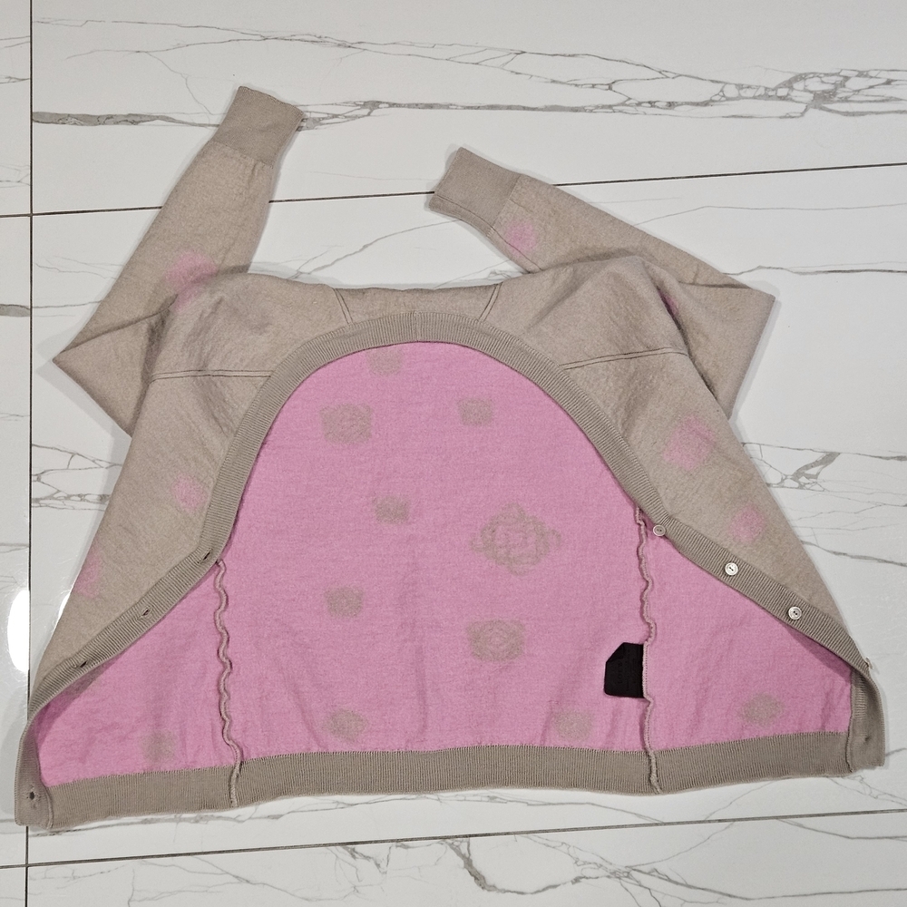 Loewe Women's Beige and Pink Sweater - Picture 9 of 16